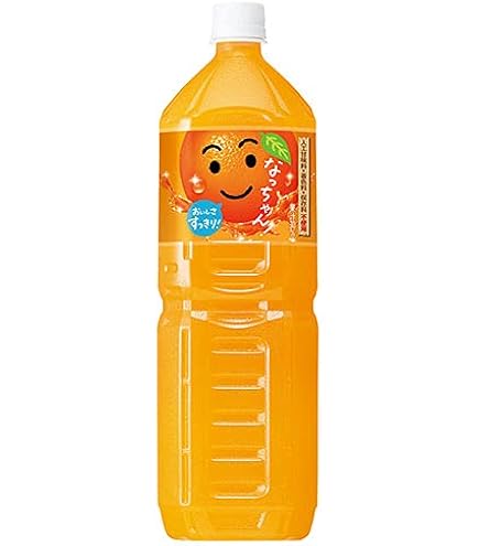 Amazon.co.jp: サントリー なっちゃん オレンジ 1.5Lペットボトル×8本